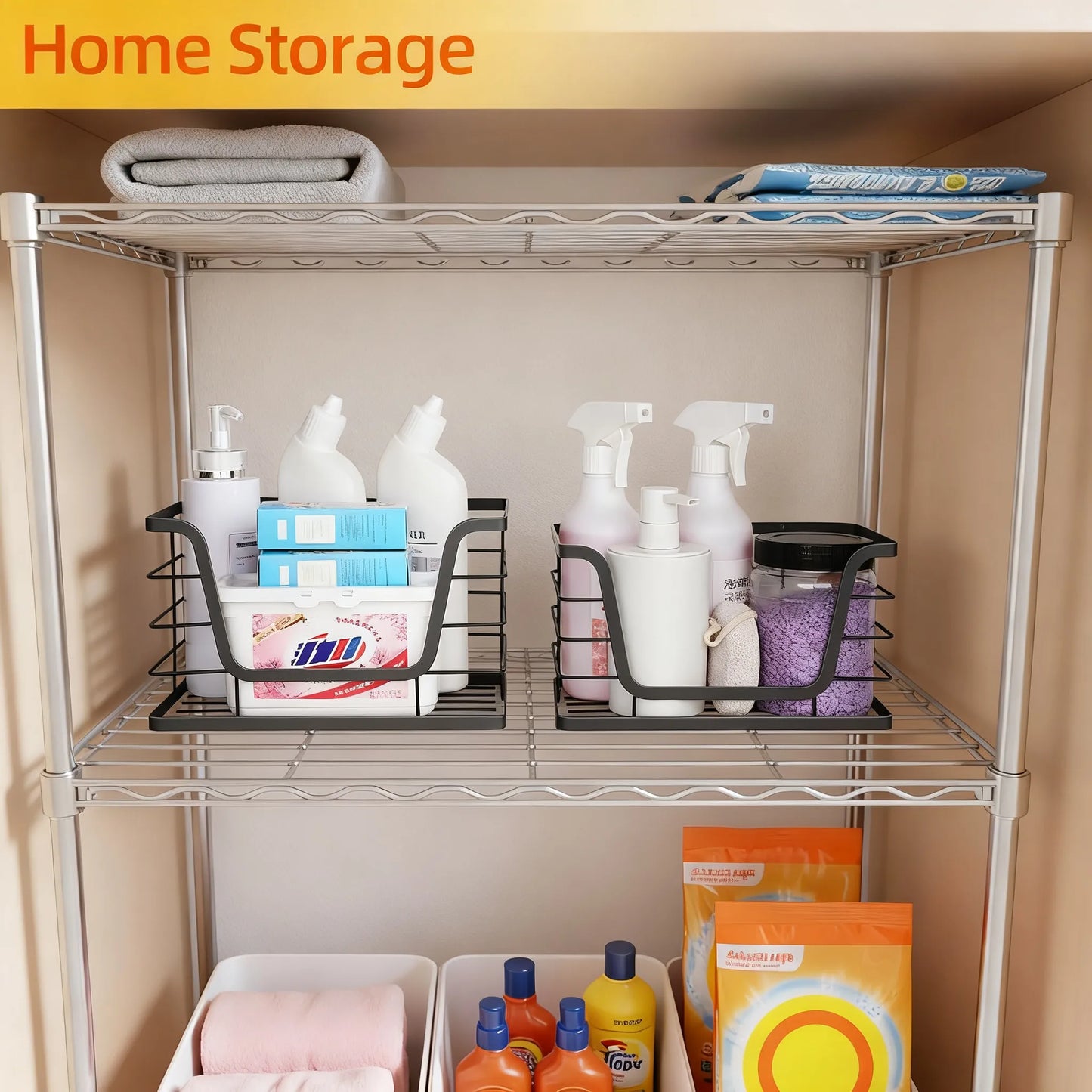 Tall Floating Corner Shelf with Built-in LED Light (Remote/Touch Control)