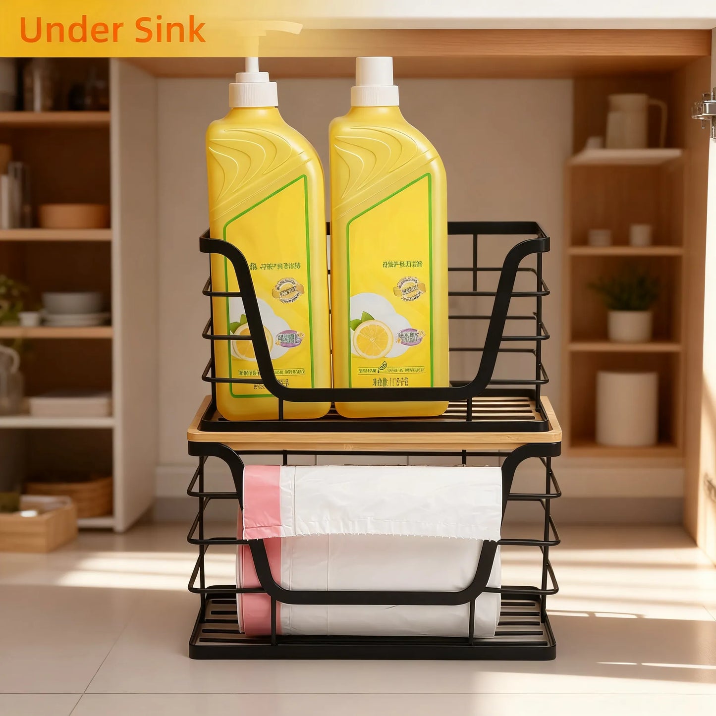 Tall Floating Corner Shelf with Built-in LED Light (Remote/Touch Control)