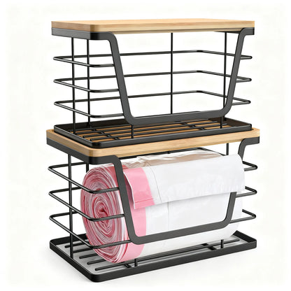 Tall Floating Corner Shelf with Built-in LED Light (Remote/Touch Control)