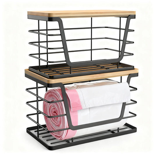 Tall Floating Corner Shelf with Built-in LED Light (Remote/Touch Control)