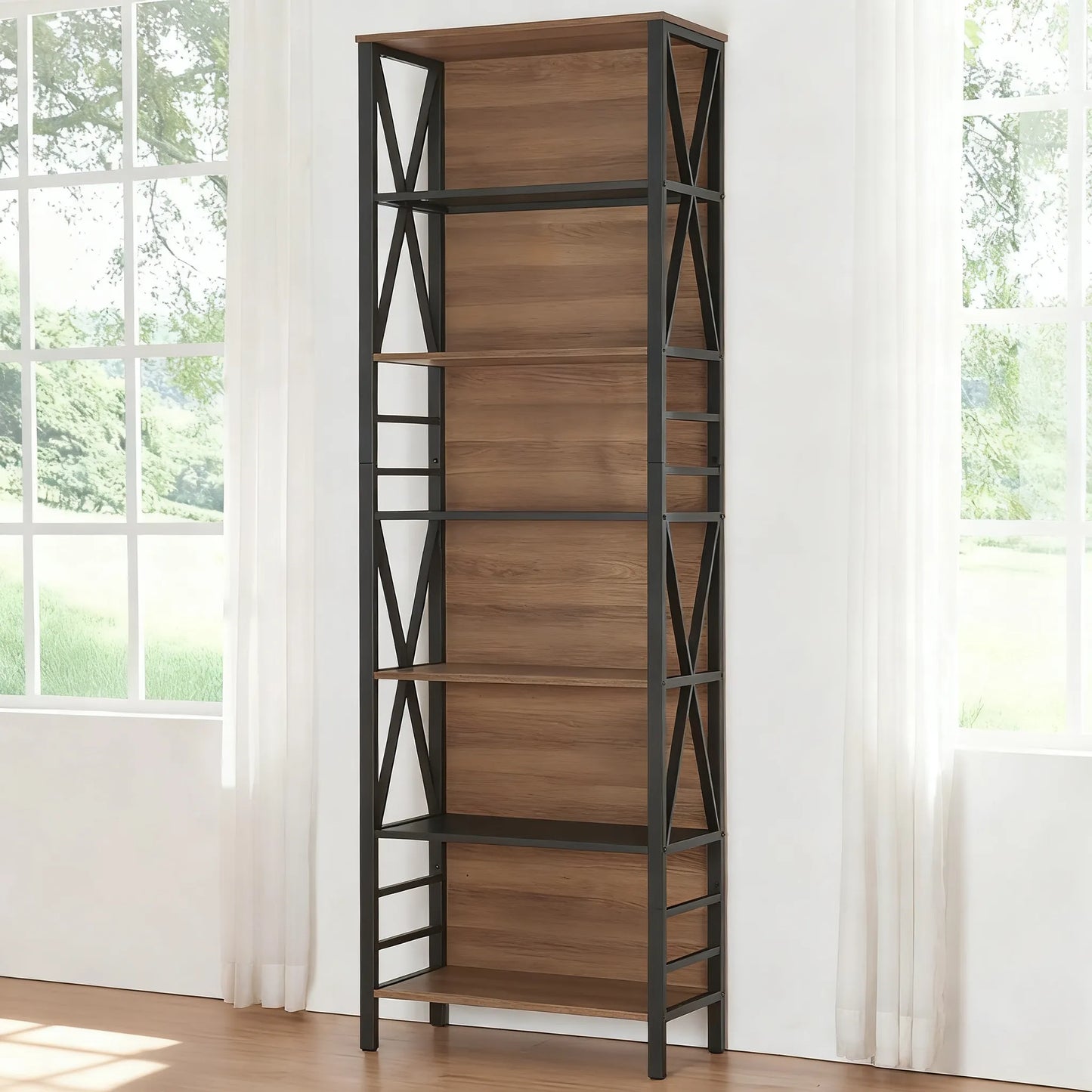 X-Frame Multi-Tier Storage Shelf